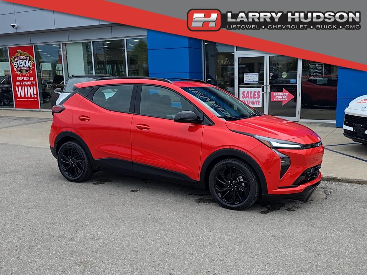 HUDSONS HAS IT! See it - Drive it - Own it - LOVE it. At Larry Hudson Chevrolet Buick GMC we make car buying a breeze! New car pricing with $0 down approvals are among your options (*on approved credit). There are a variety of finance and lease options available. Also expect top dollar for your trade-in! Selling price/payment shown includes cash incentive(s). Does not include HST & Licensing. Bi-Weekly payments reflect current Chevrolet Buick and GMC incentives. We have professional Product Specialist to guide you through your vehicle purchase. Contact us for more info! 1-800-350-3325