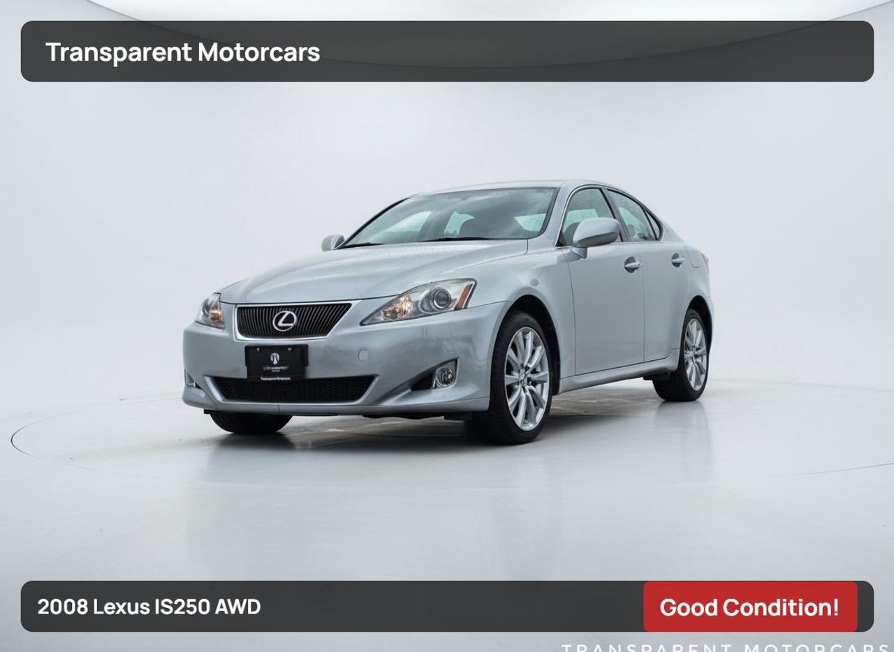 Used 2008 Lexus IS 250 for sale in Richmond, BC