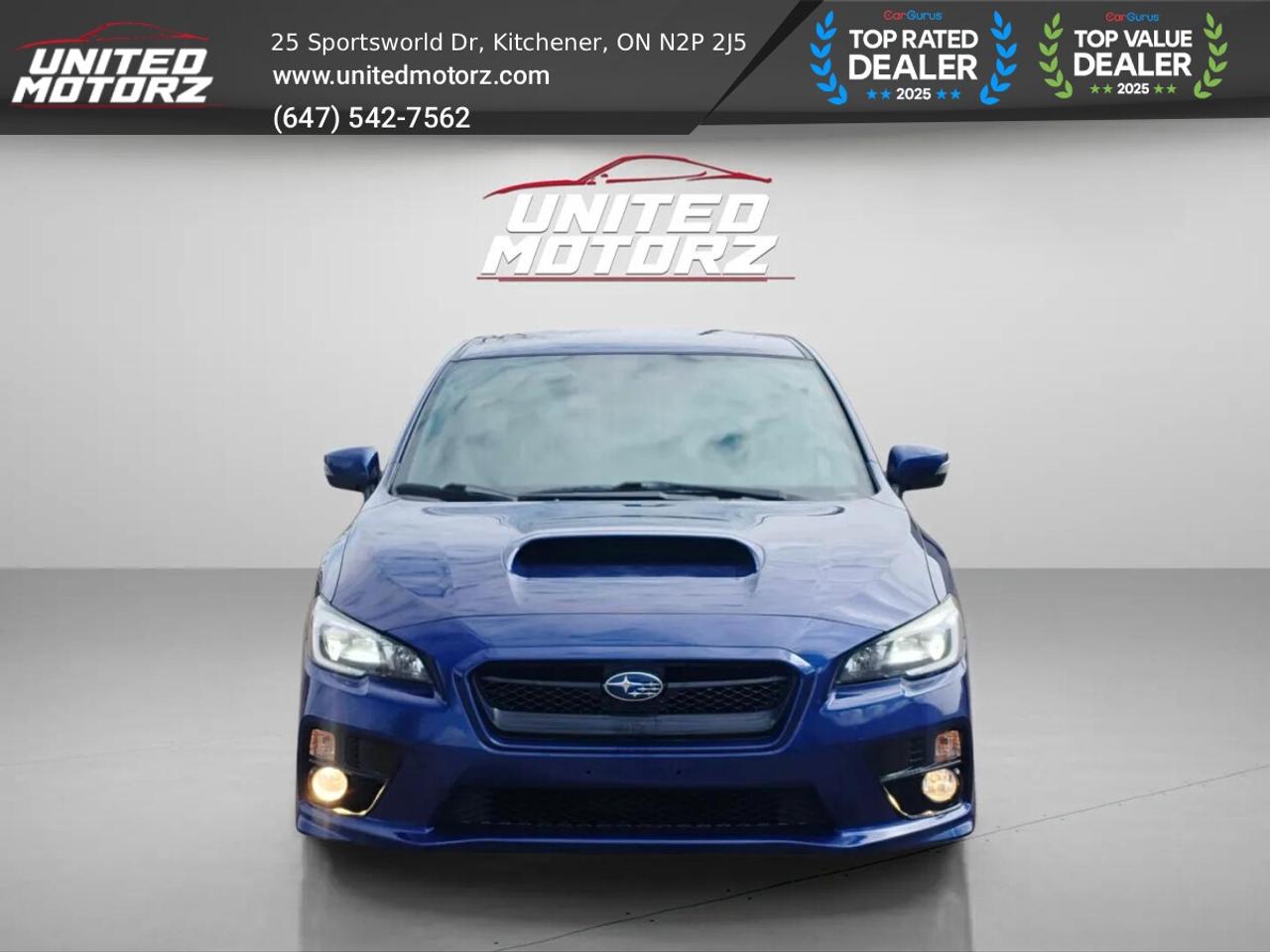 2016 Subaru WRX 4dr Sdn CVT w/Sport Pkg~SAFETY CERTIFIED~ Photo
