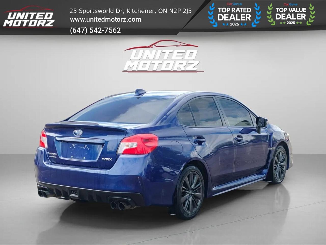 2016 Subaru WRX 4dr Sdn CVT w/Sport Pkg~SAFETY CERTIFIED~ Photo