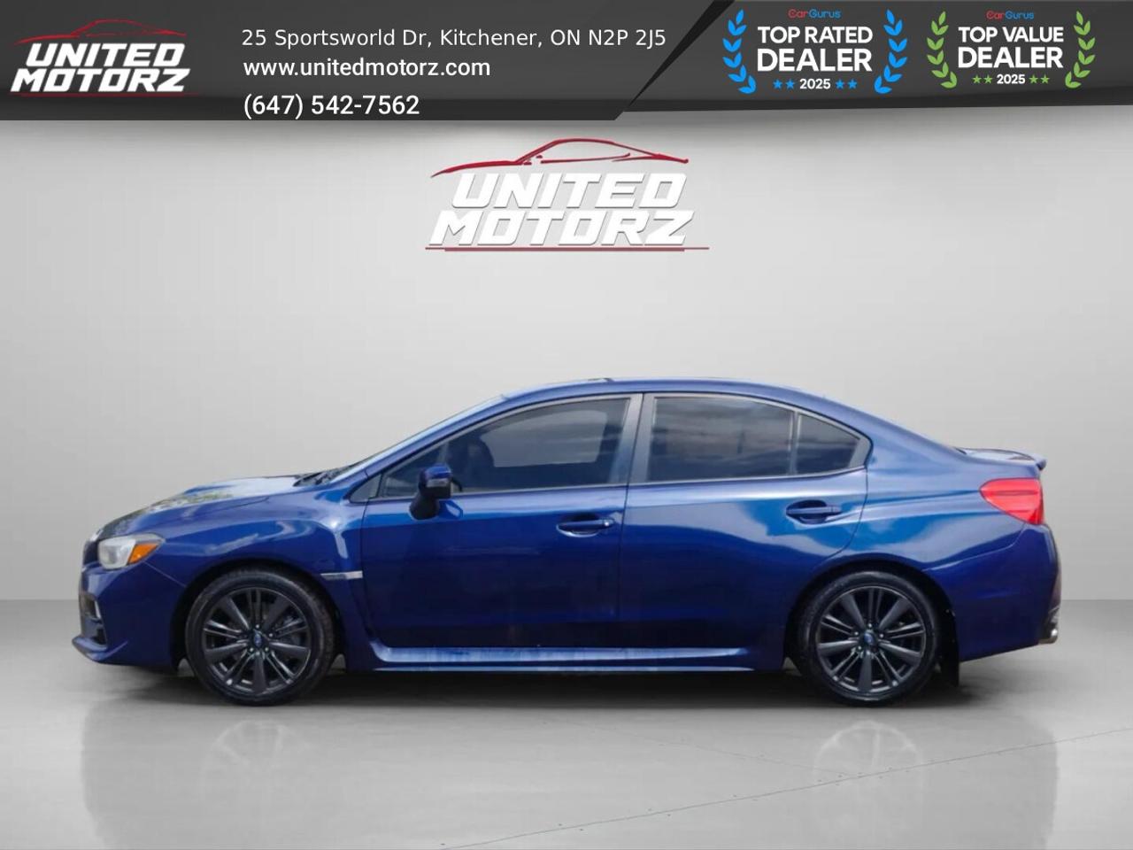 2016 Subaru WRX 4dr Sdn CVT w/Sport Pkg~SAFETY CERTIFIED~ Photo