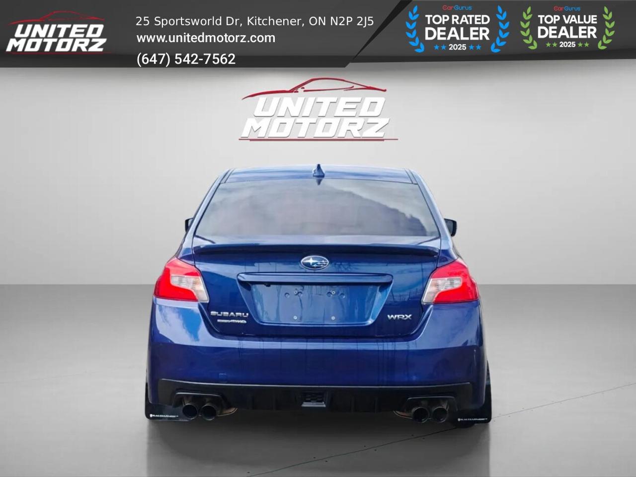 2016 Subaru WRX 4dr Sdn CVT w/Sport Pkg~SAFETY CERTIFIED~ Photo