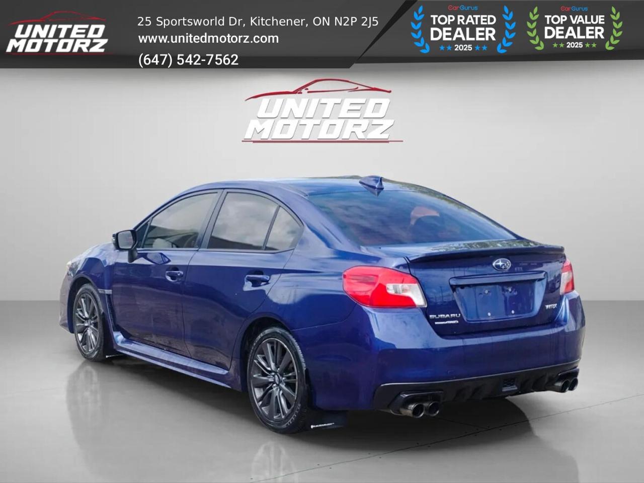 2016 Subaru WRX 4dr Sdn CVT w/Sport Pkg~SAFETY CERTIFIED~ Photo