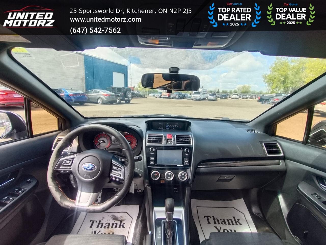 2016 Subaru WRX 4dr Sdn CVT w/Sport Pkg~SAFETY CERTIFIED~ Photo