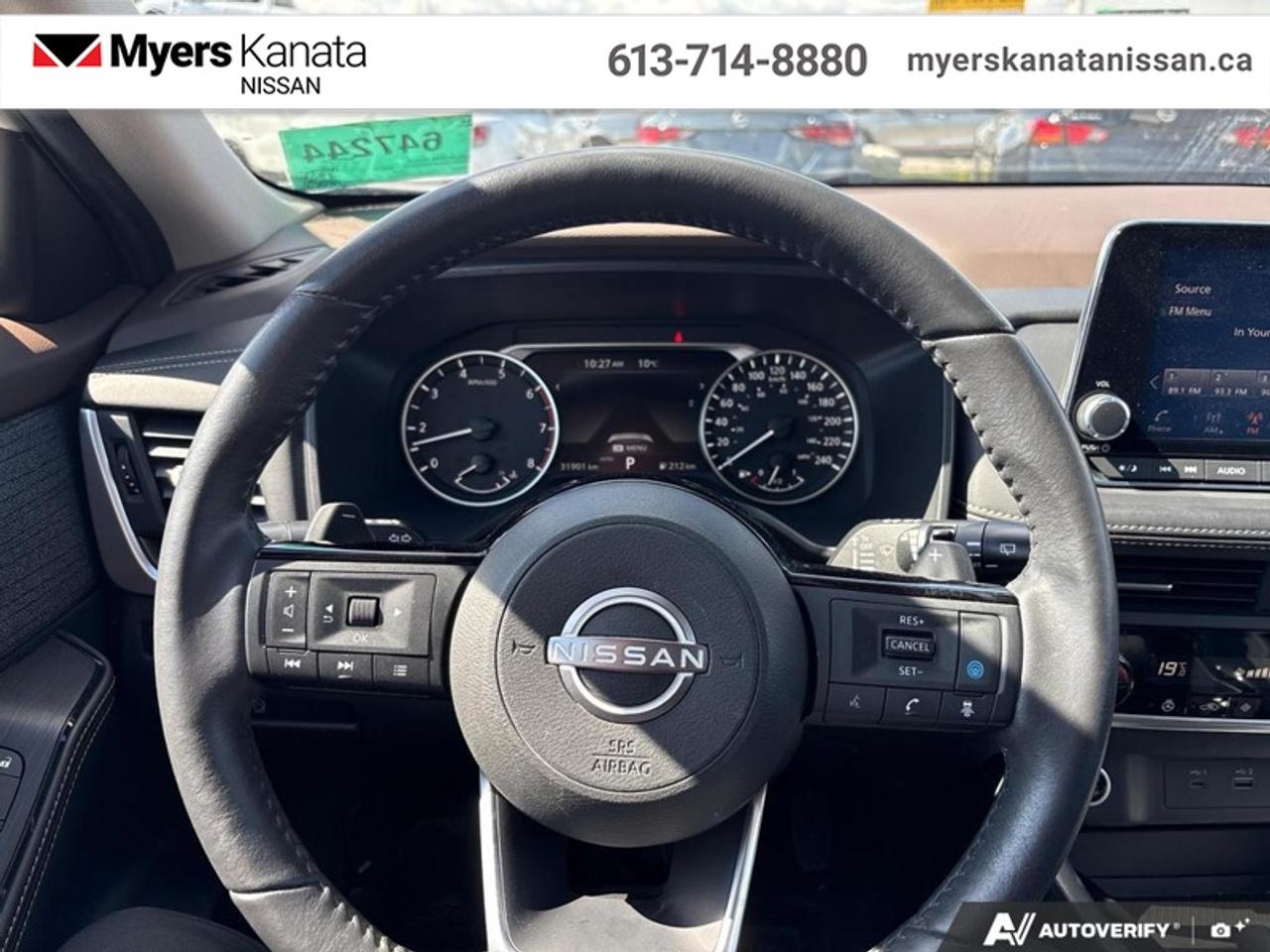 2023 Nissan Rogue SV Moonroof  - Moonroof -  Apple CarPlay - $186 B/W Photo