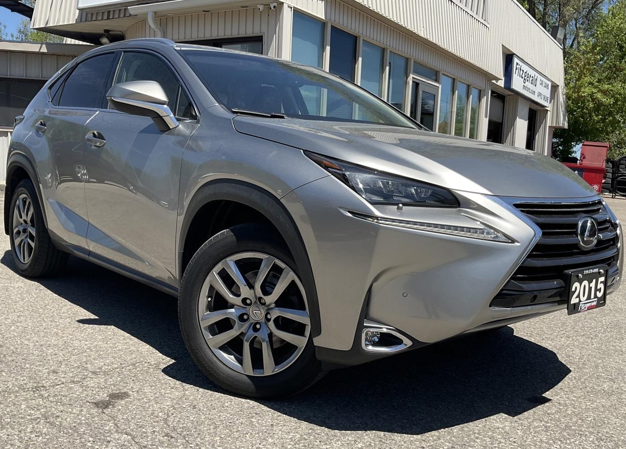 2015 Lexus NX 200t AWD - LEATHER! NAV! BACK-UP CAM! BSM! SUNROOF! Photo0