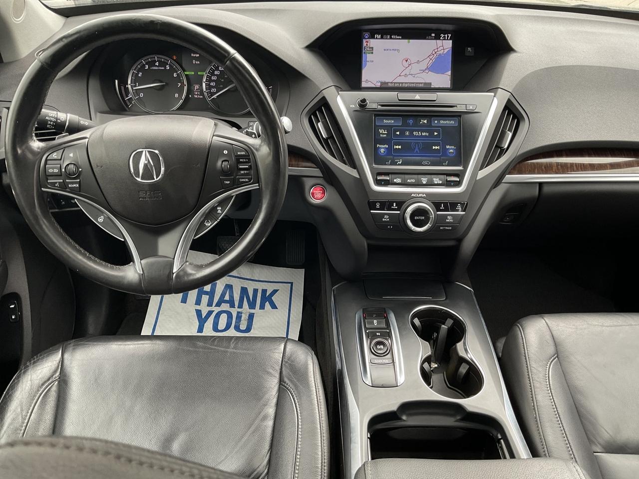 2017 Acura MDX SH-AWD 9-Spd AT w/Nav Package - LTHR! NAV! BACK-UP Photo