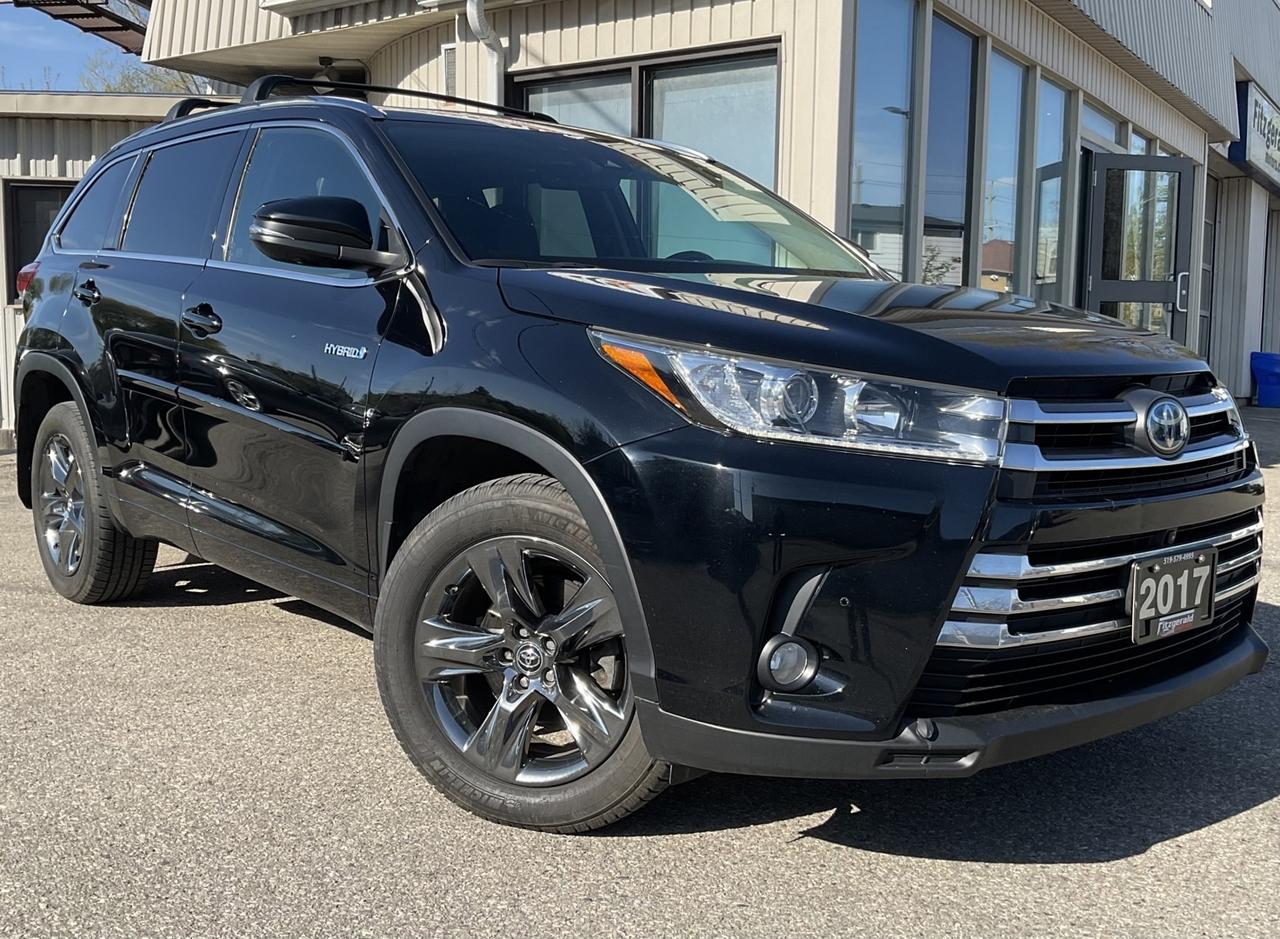 2017 Toyota Highlander Hybrid Limited AWD - LTHR! NAV! 360 CAM! BSM! PANO Photo0
