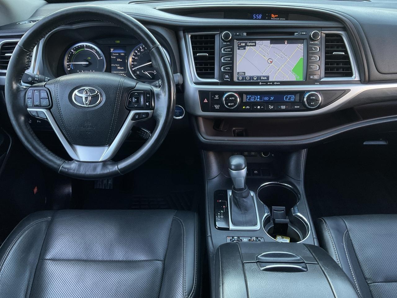 2017 Toyota Highlander Hybrid Limited AWD - LTHR! NAV! 360 CAM! BSM! PANO Photo
