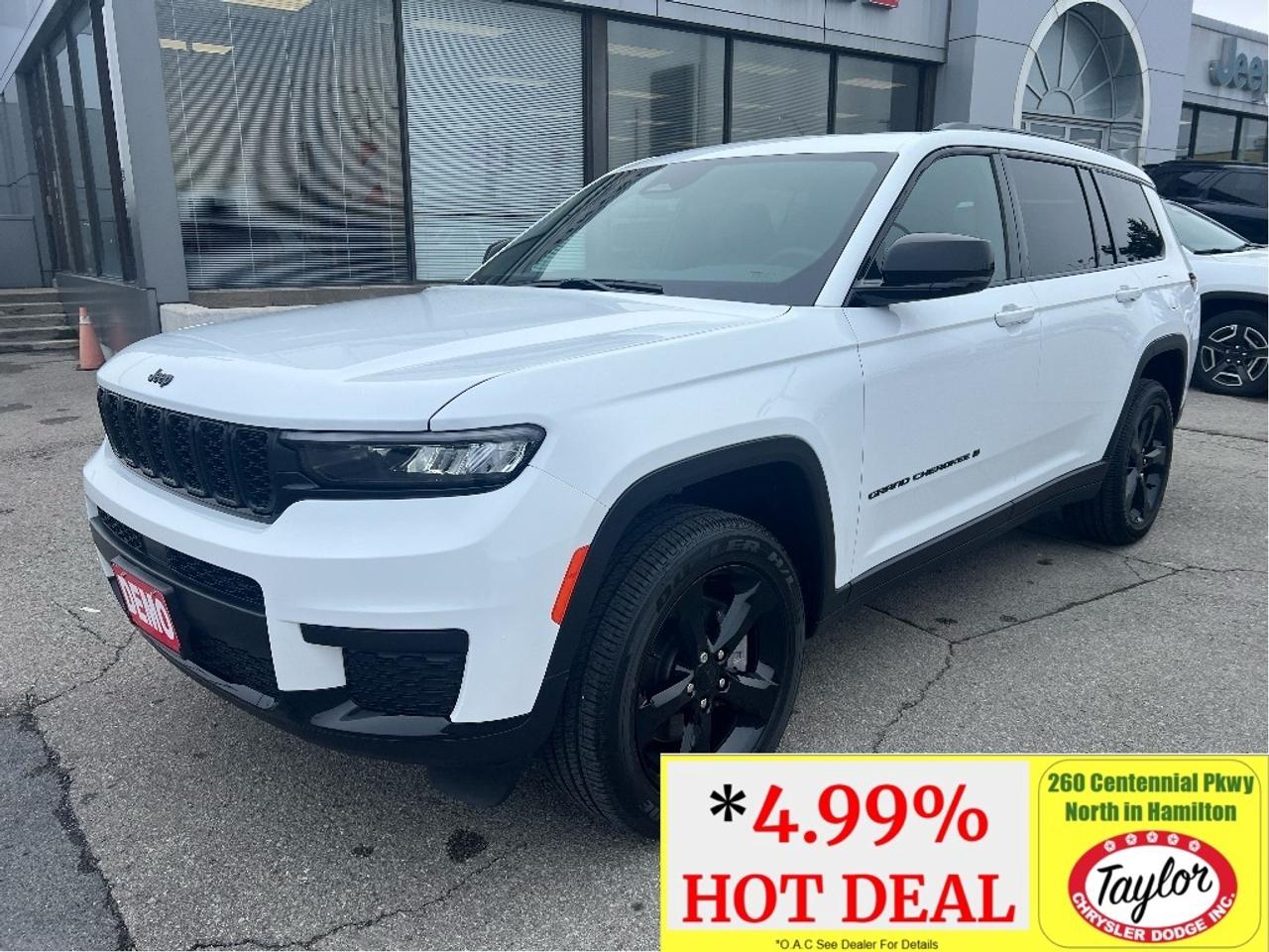 2025 Jeep Grand Cherokee L Altitude 4x4 V6 *NAVI *SUNROOF *TOW PACK *LOW KMS Photo