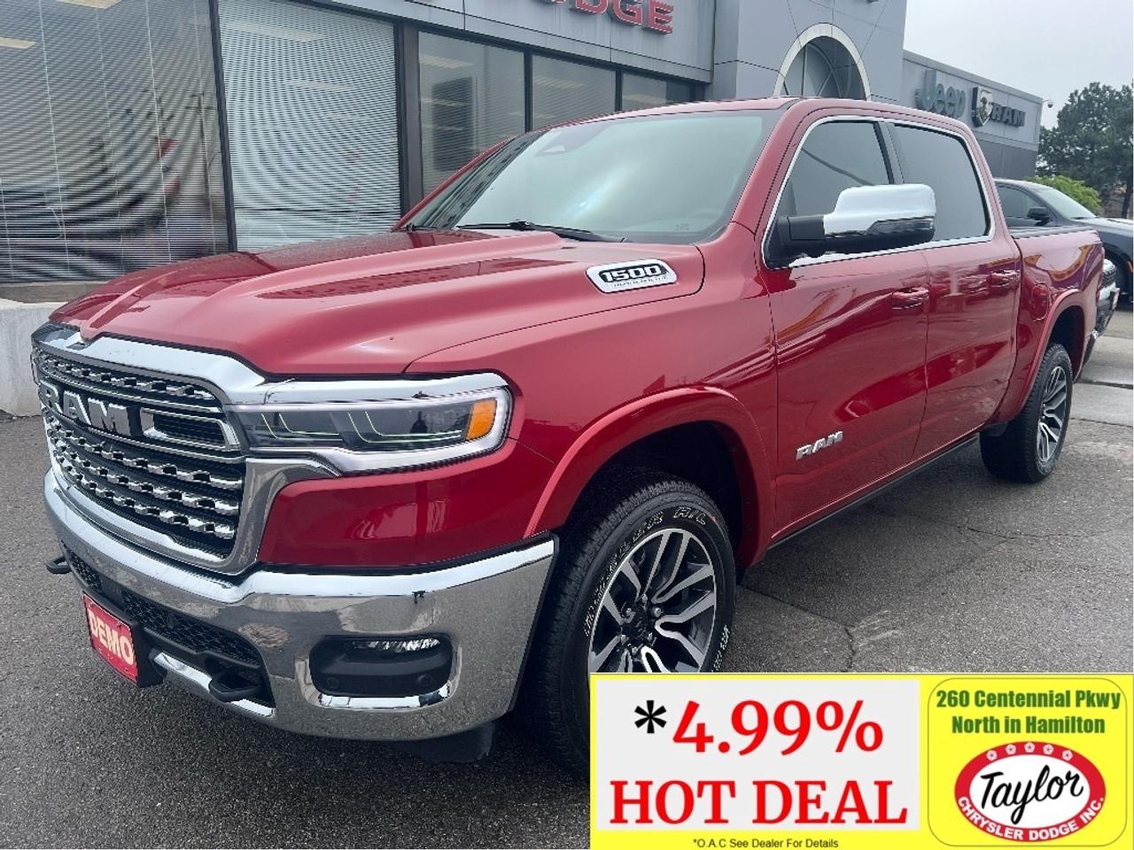 2026 RAM 1500 Longhorn I-6 TT H.O. *SUN *SPLIT TAILGATE *TOW Photo0