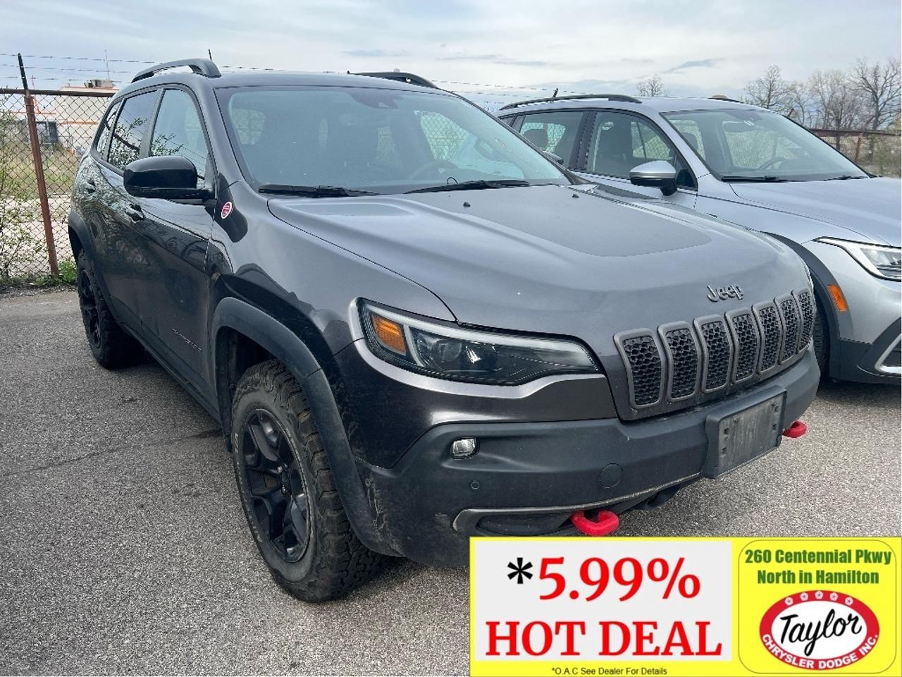 2022 Jeep Cherokee Trailhawk Elite 4x4 V6 *LTHR *SUN *TOW *NAVI *TECH Photo0