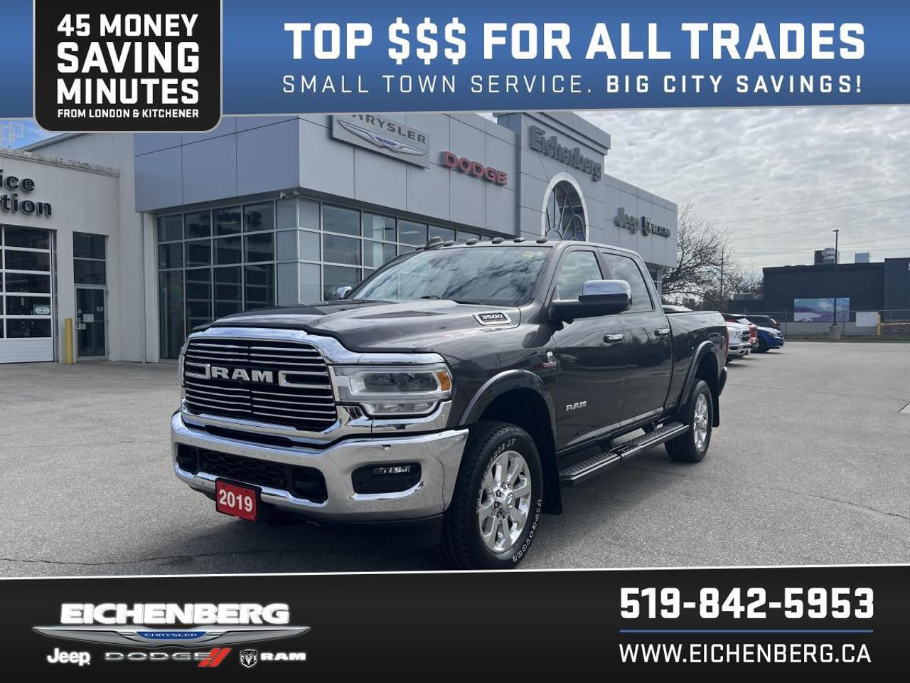 2019 RAM 3500 Laramie 4x4 Crew Cab 6'4 Box Photo0
