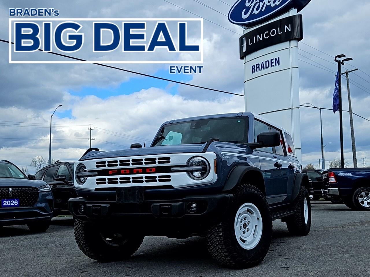 2023 Ford Bronco Heritage Edition 4 Door 4x4 Photo0