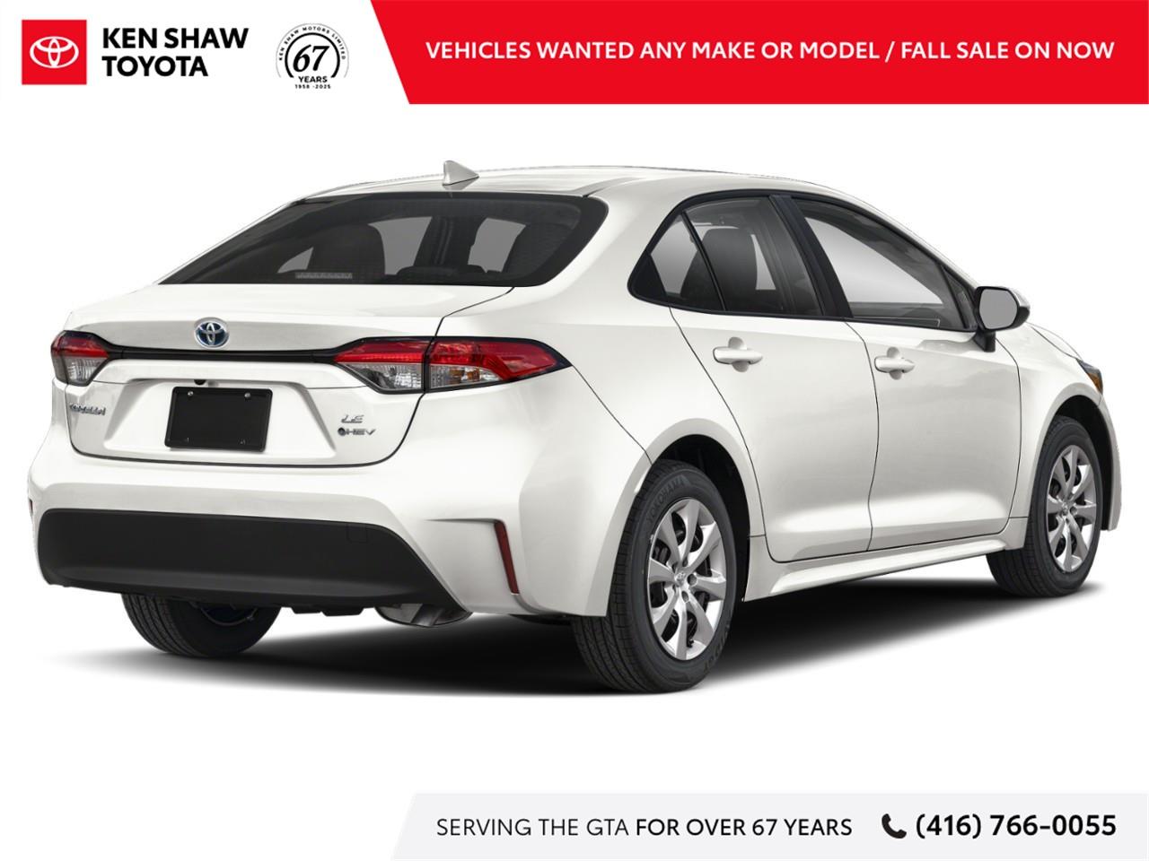 2026 Toyota Corolla Hybrid LE 4dr Front-Wheel Drive Sedan Photo