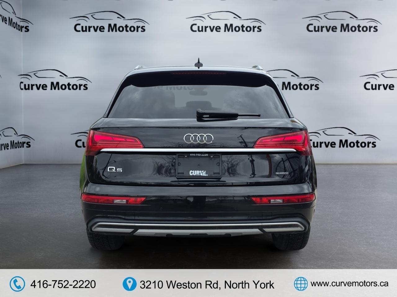 2022 Audi Q5 NO ACCIDENTS / 1 OWNER / VERY LOW KM / BROWN INTER Photo3