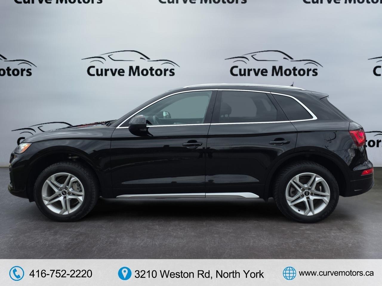 2022 Audi Q5 NO ACCIDENTS / 1 OWNER / VERY LOW KM / BROWN INTER Photo