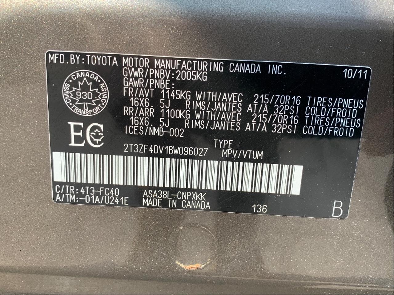 2011 Toyota RAV4 !!! SOLD SOLD / 0NLY 167292 !!!!! CAR FAX CLEAN !! Photo