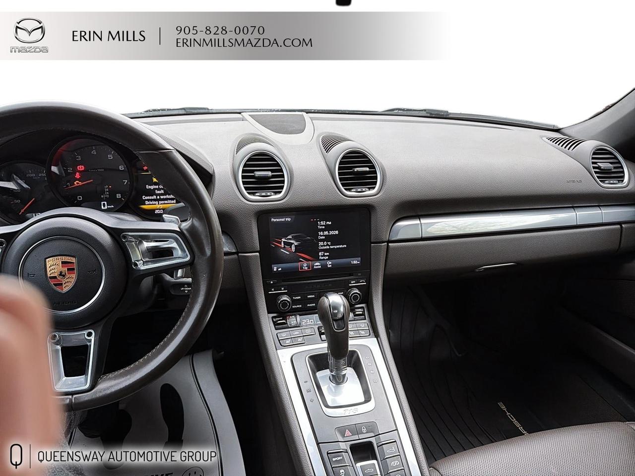 2018 Porsche 718 Boxster Base Photo