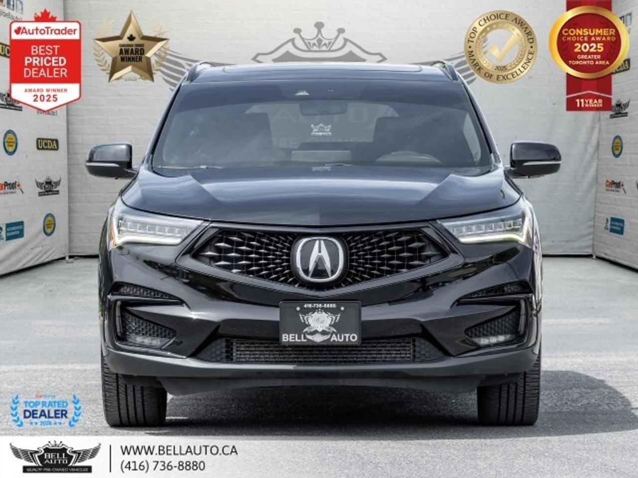2020 Acura RDX A-Spec   REDLTHR   NAVI   B.CAM   PANO   ELSSTD3D Photo