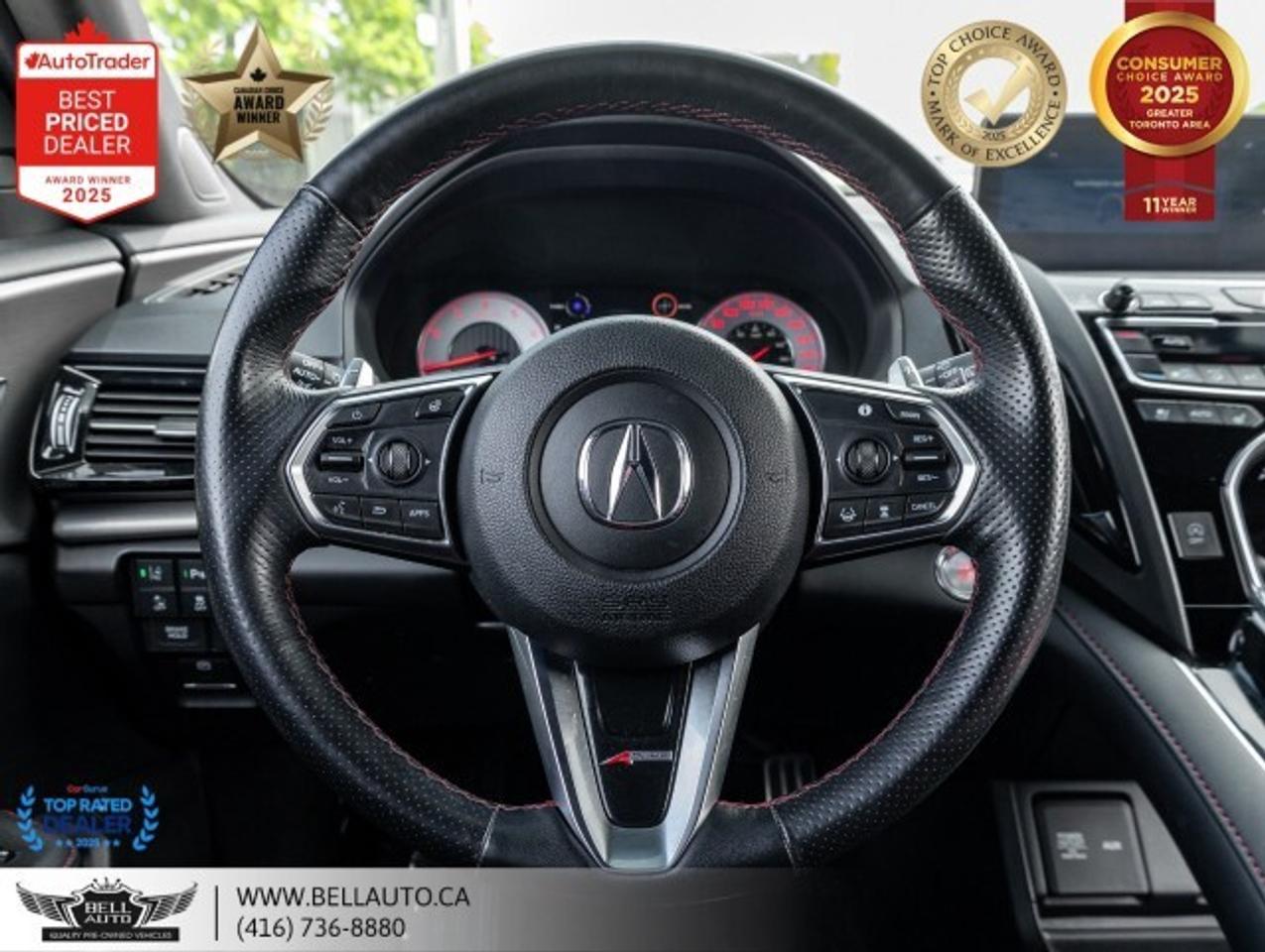 2020 Acura RDX A-Spec   REDLTHR   NAVI   B.CAM   PANO   ELSSTD3D Photo