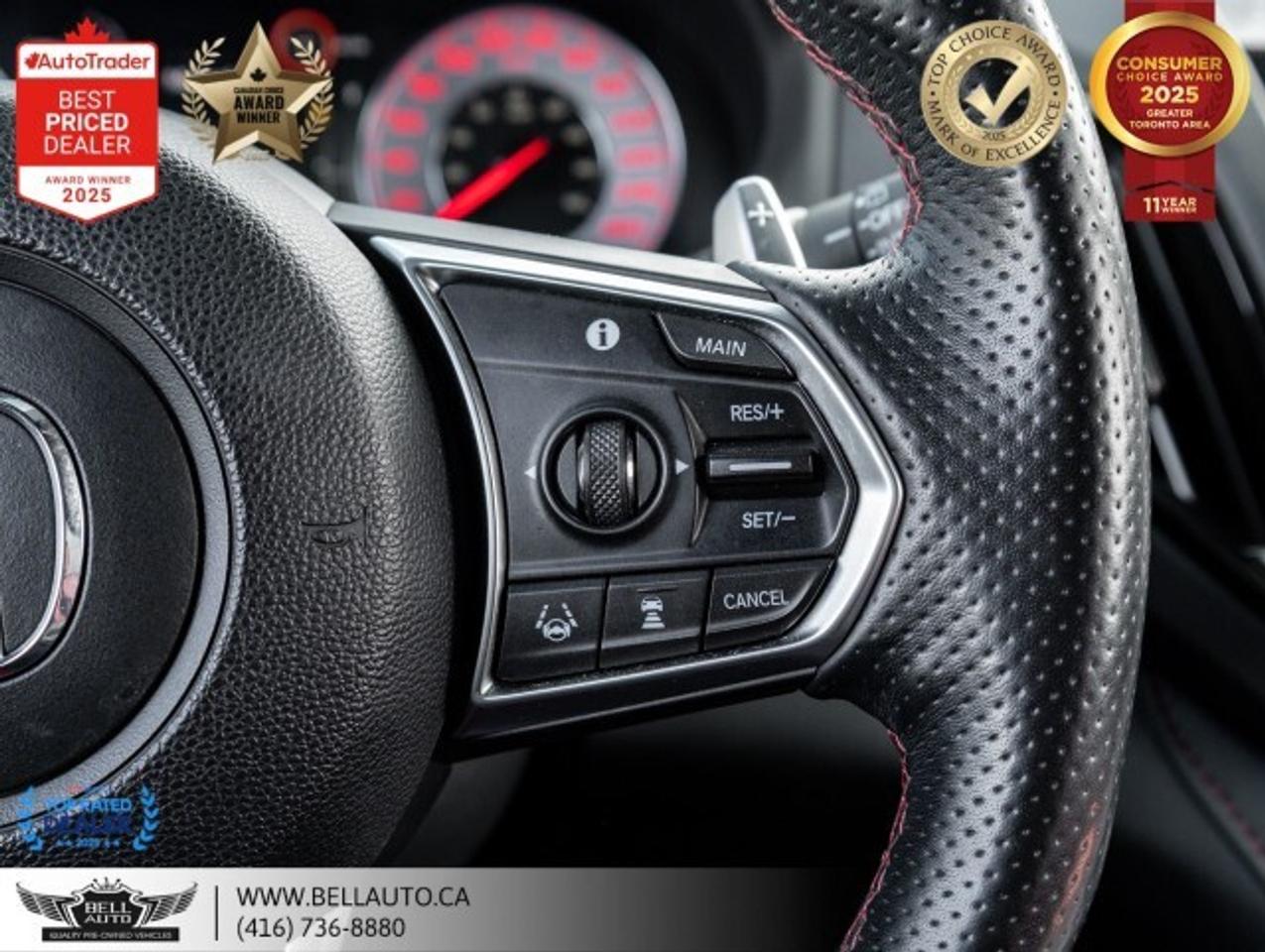 2020 Acura RDX A-Spec   REDLTHR   NAVI   B.CAM   PANO   ELSSTD3D Photo