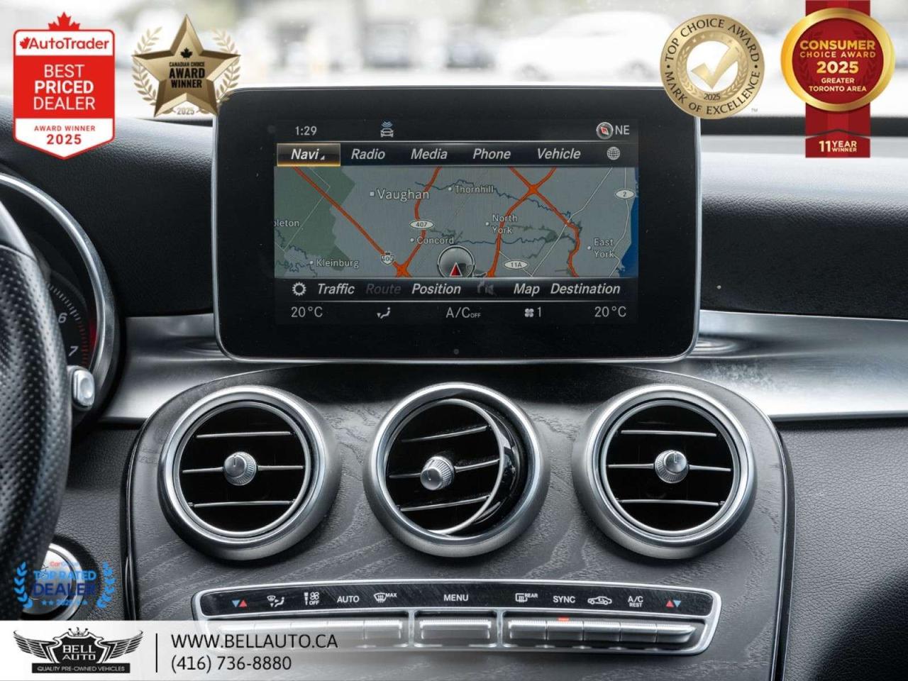 2019 Mercedes-Benz GLC 300   AMGPKG   NIGHTPKG   NAVI   360CAM   PANO   NOACCIDENT Photo
