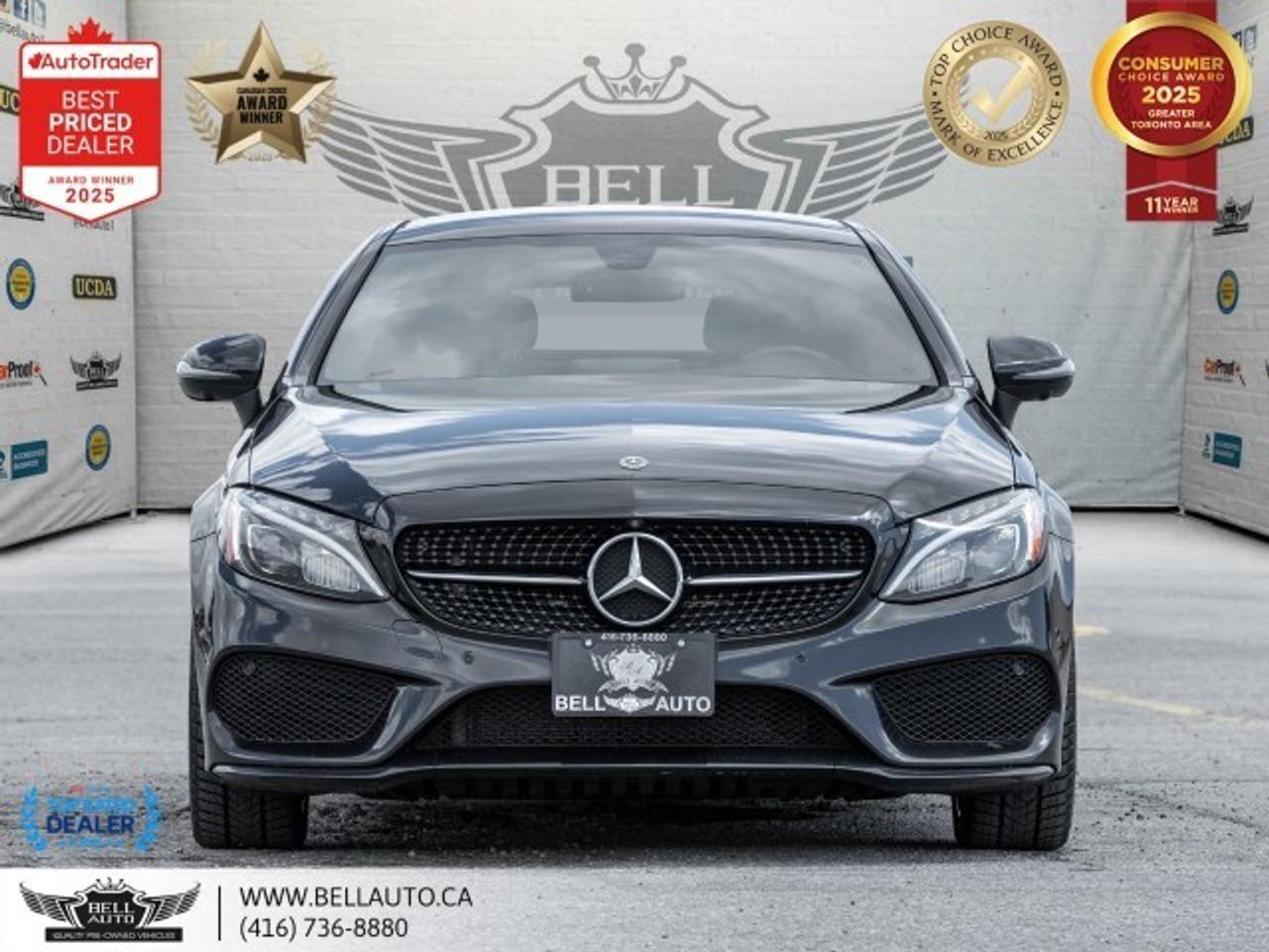 2018 Mercedes-Benz C-Class C300   AMGPKG   NIGHTPKG   NAVI   360CAM   BRMSTR Photo