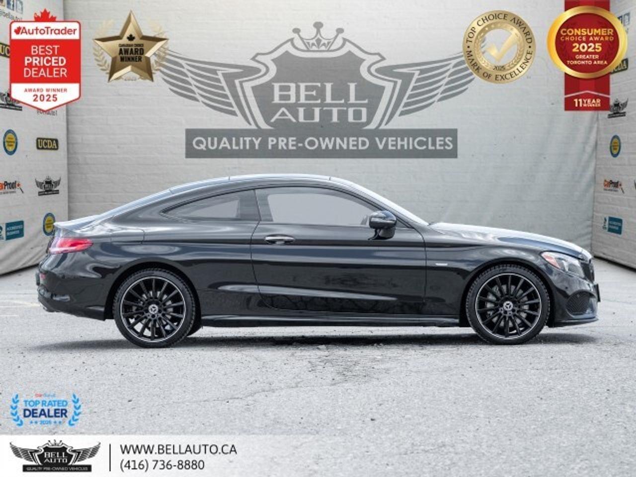 2018 Mercedes-Benz C-Class C300   AMGPKG   NIGHTPKG   NAVI   360CAM   BRMSTR Photo