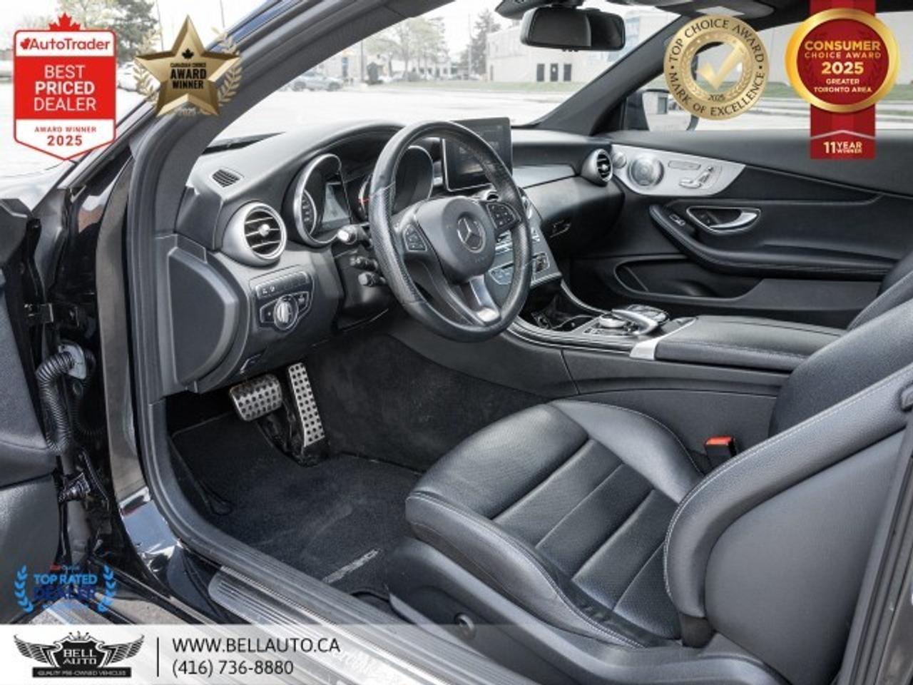 2018 Mercedes-Benz C-Class C300   AMGPKG   NIGHTPKG   NAVI   360CAM   BRMSTR Photo