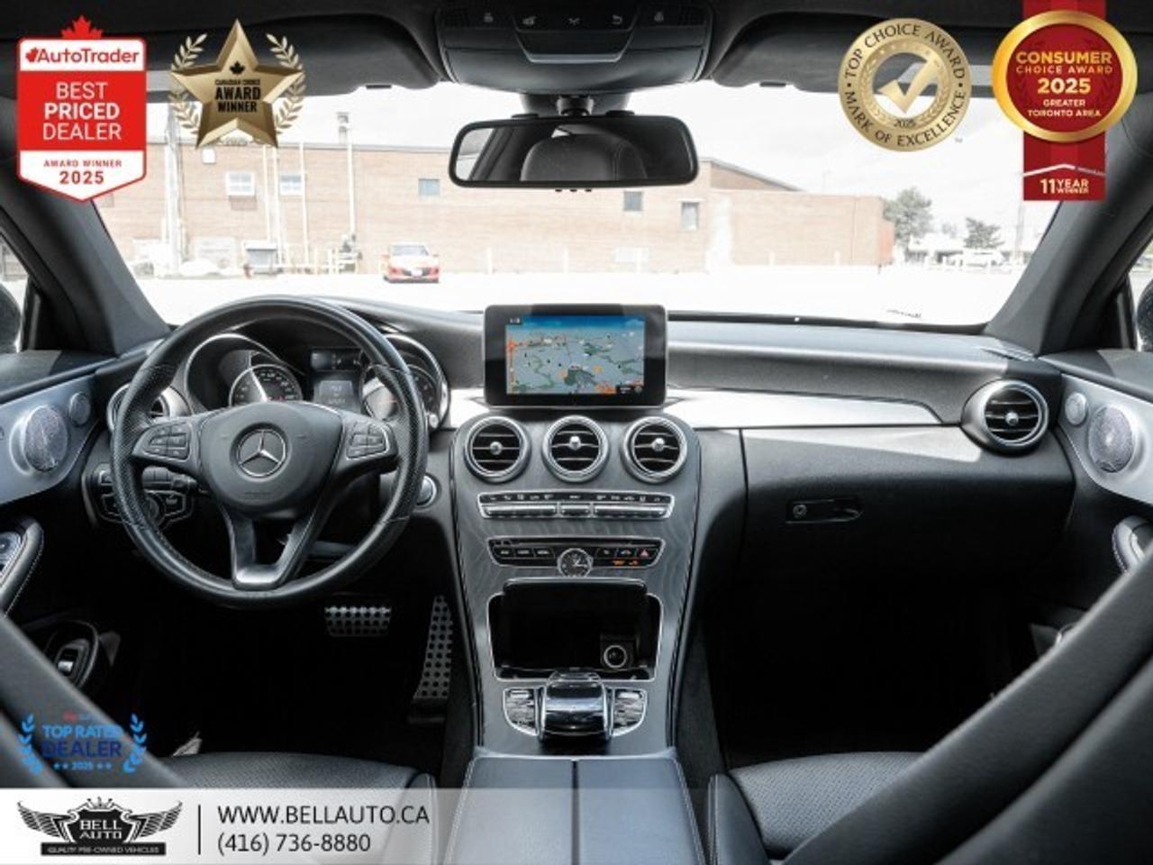 2018 Mercedes-Benz C-Class C300   AMGPKG   NIGHTPKG   NAVI   360CAM   BRMSTR Photo