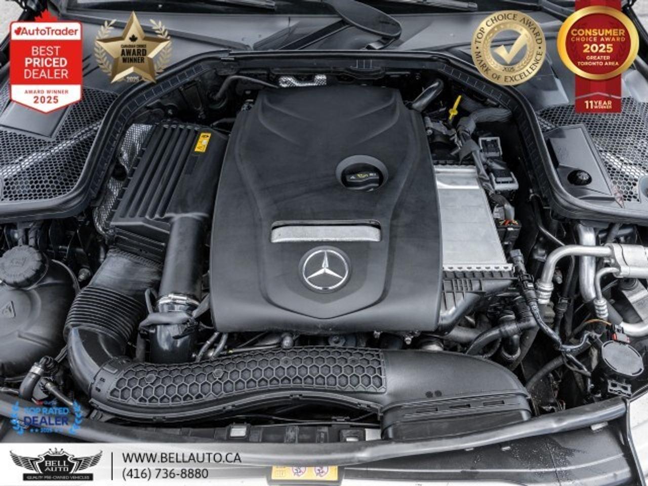 2018 Mercedes-Benz C-Class C300   AMGPKG   NIGHTPKG   NAVI   360CAM   BRMSTR Photo