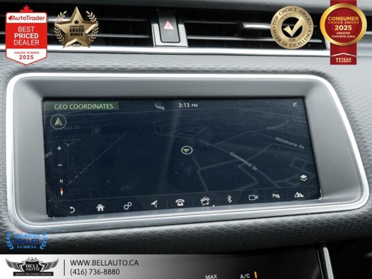 2020 Land Rover Range Rover Evoque S   NAVI   PANO   LTHR   BLKRMS   SRVCRCRDS Photo3