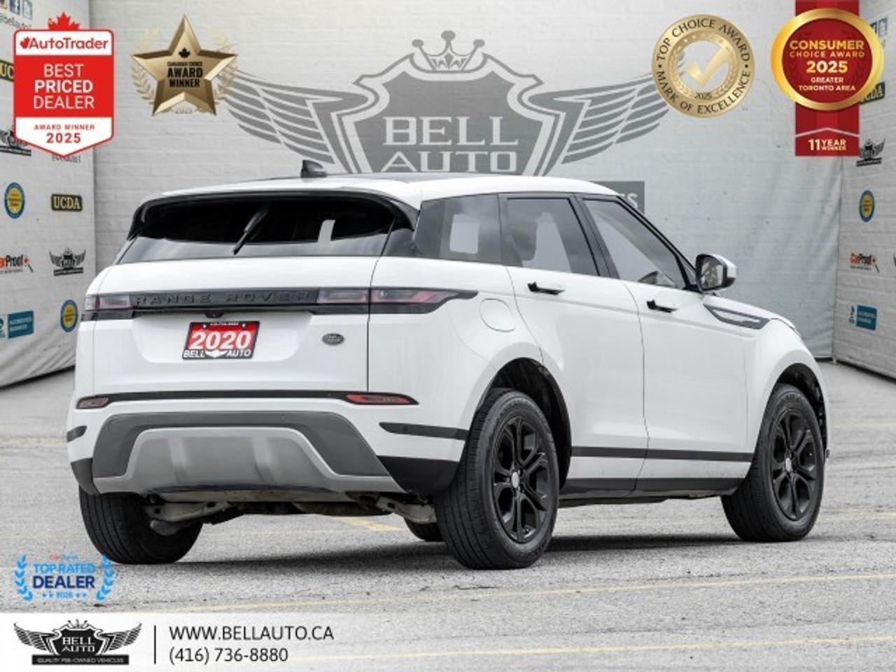 2020 Land Rover Range Rover Evoque S   NAVI   PANO   LTHR   BLKRMS   SRVCRCRDS Photo