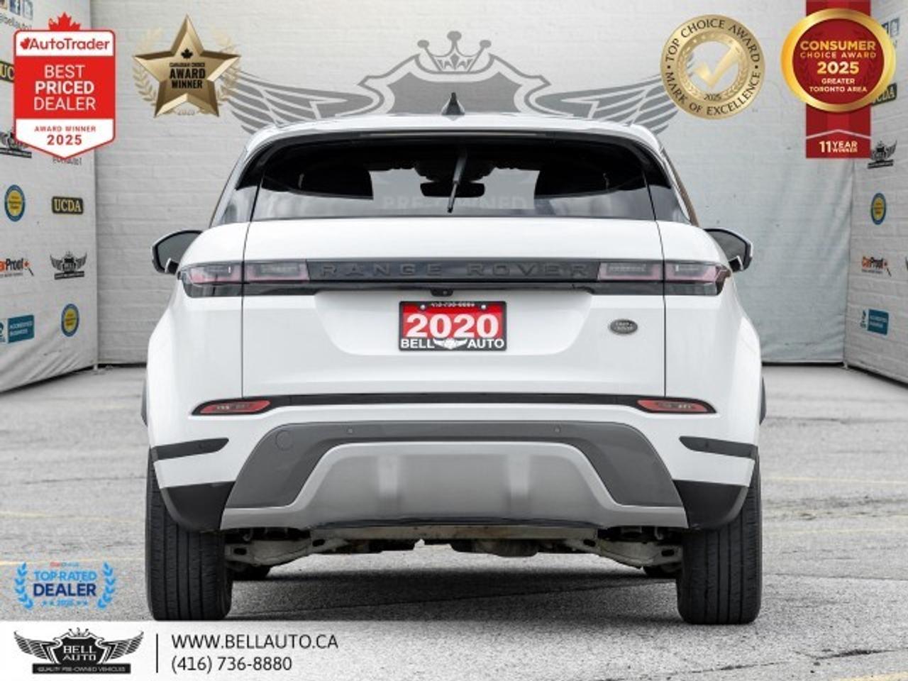 2020 Land Rover Range Rover Evoque S   NAVI   PANO   LTHR   BLKRMS   SRVCRCRDS Photo
