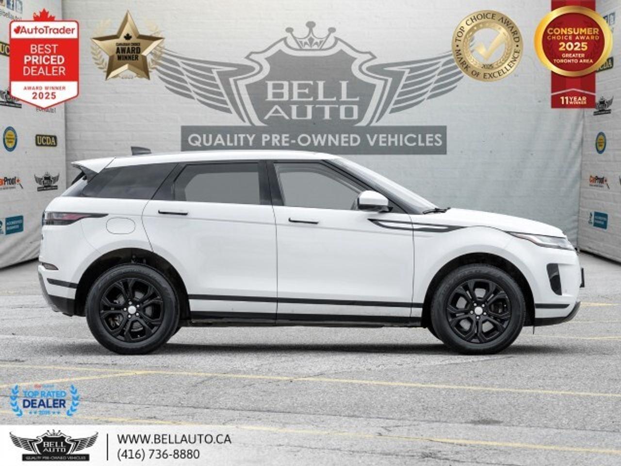 2020 Land Rover Range Rover Evoque S   NAVI   PANO   LTHR   BLKRMS   SRVCRCRDS Photo