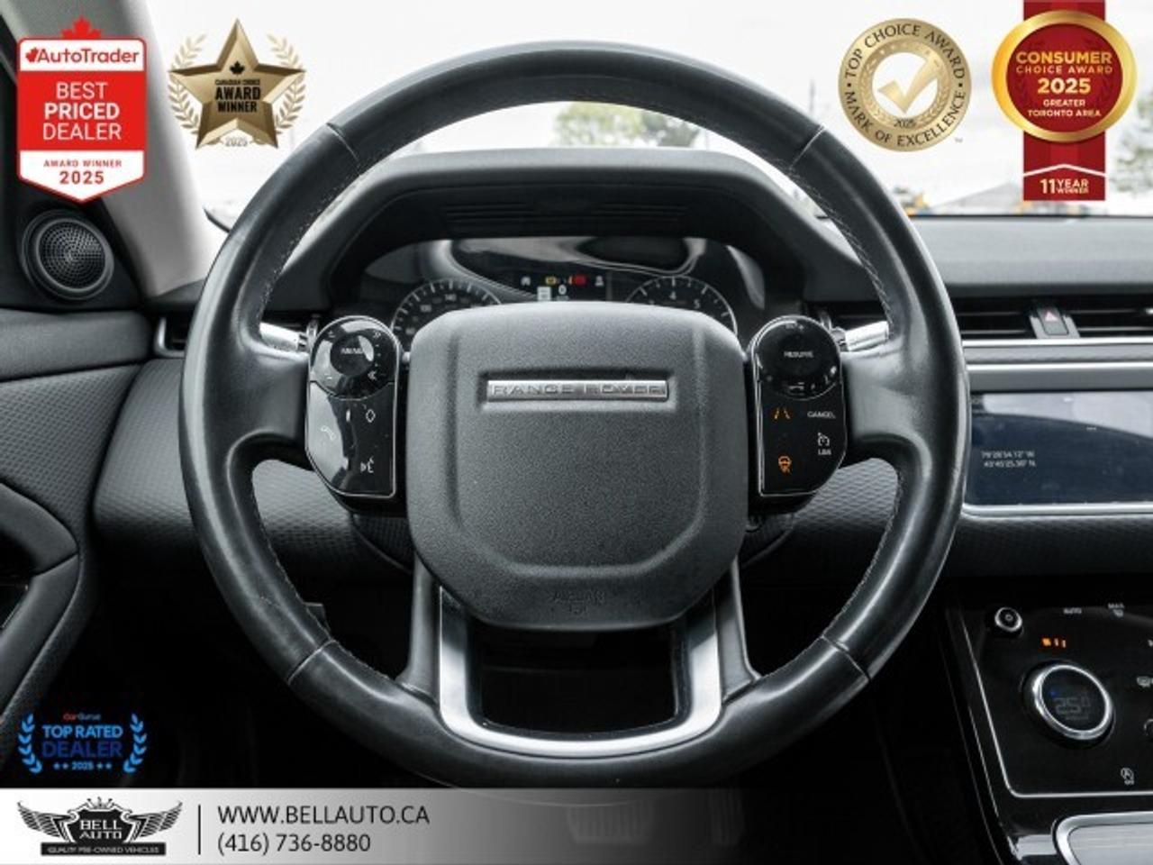 2020 Land Rover Range Rover Evoque S   NAVI   PANO   LTHR   BLKRMS   SRVCRCRDS Photo