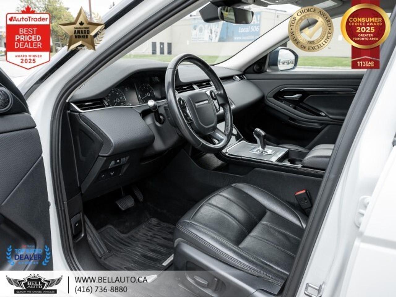 2020 Land Rover Range Rover Evoque S   NAVI   PANO   LTHR   BLKRMS   SRVCRCRDS Photo