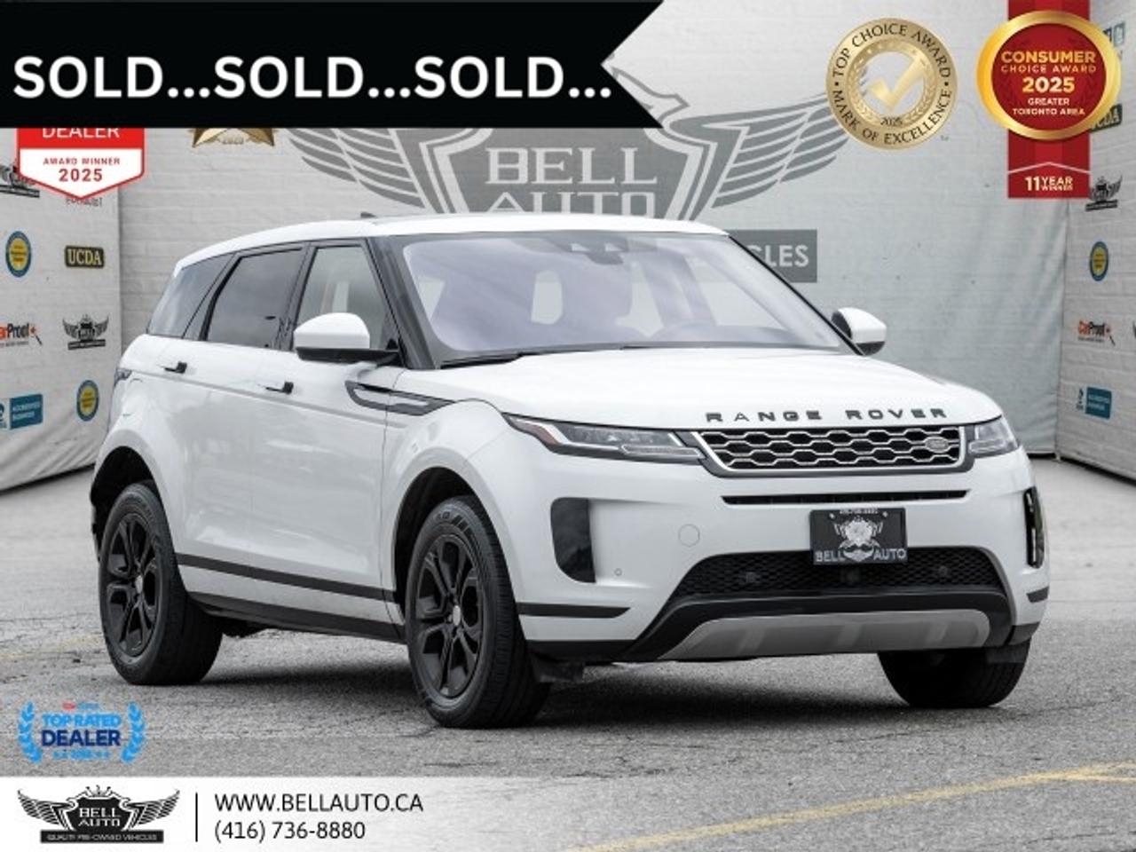 2020 Land Rover Range Rover Evoque S   NAVI   PANO   LTHR   BLKRMS   SRVCRCRDS Photo0