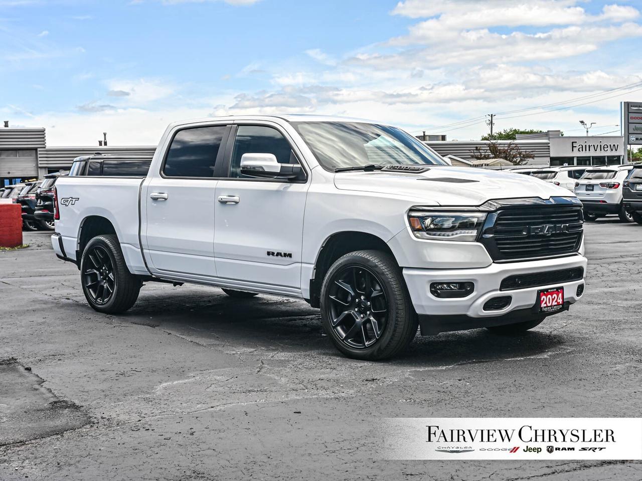 2024 RAM 1500 Sport PANO ROOF   G/T PKG   BLIND SPOT   CARPLAY Photo