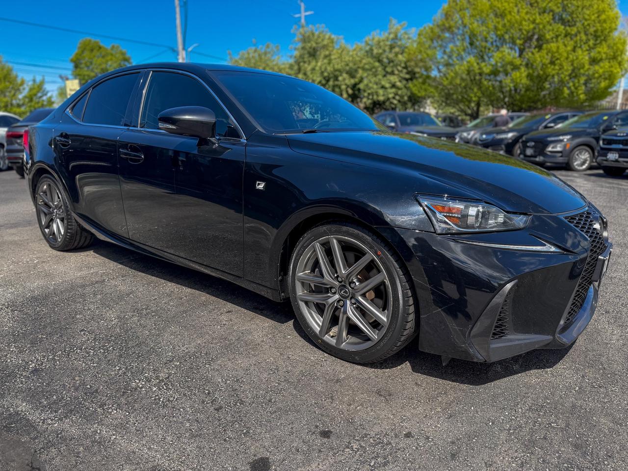 2018 Lexus IS IS 300/F-sport/AWD/ROOF/CAMERA/RED LEATHER/LOW KM Photo