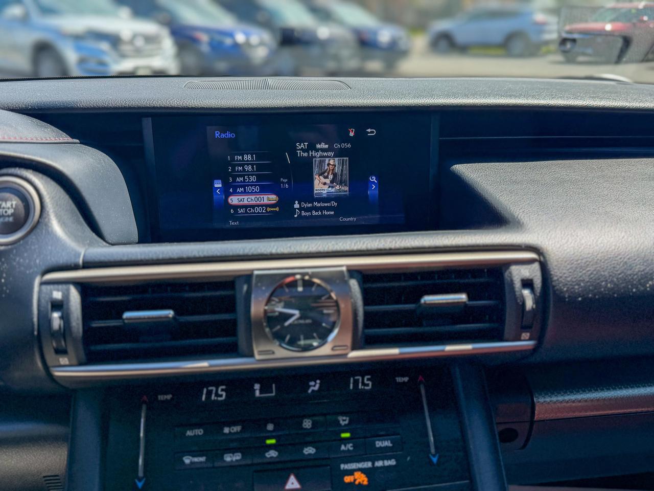 2018 Lexus IS IS 300/F-sport/AWD/ROOF/CAMERA/RED LEATHER/LOW KM Photo