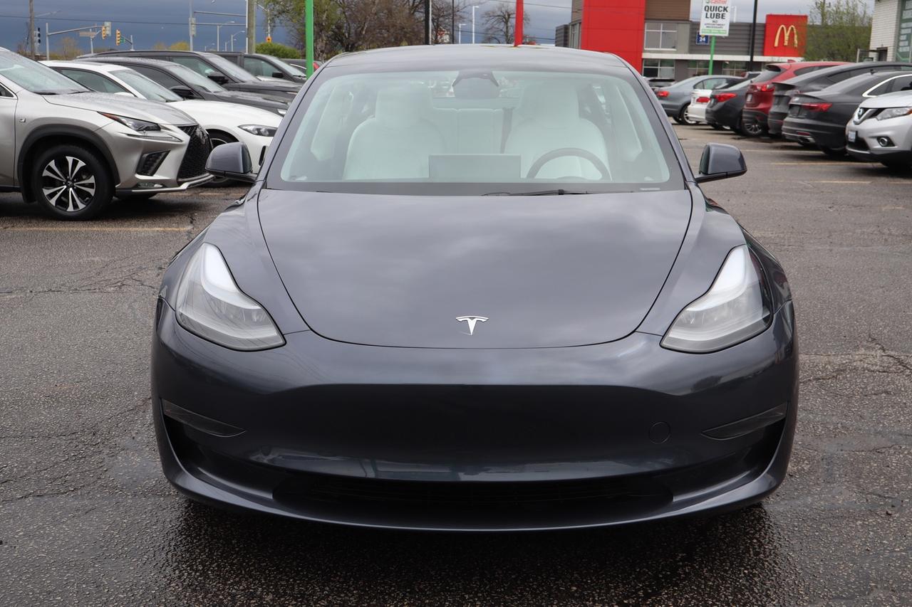 2023 Tesla Model 3 Standard Range Plus   No Accident   White Interior Photo