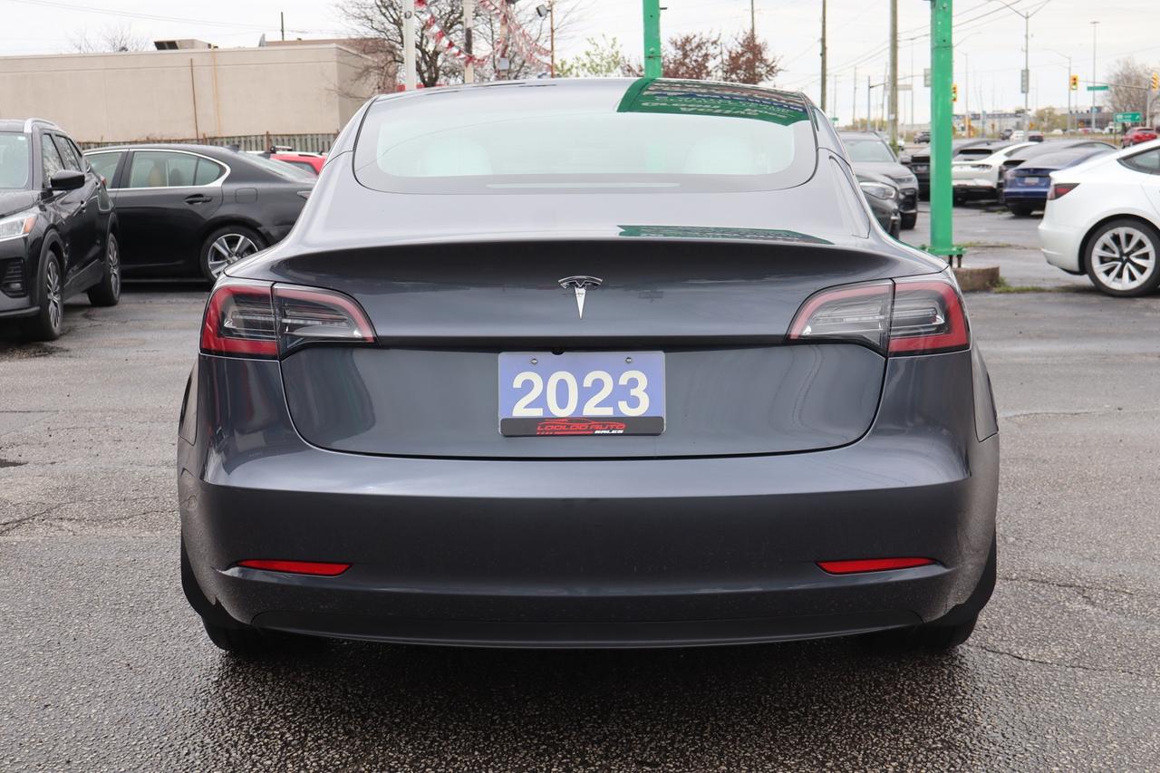 2023 Tesla Model 3 Standard Range Plus   No Accident   White Interior Photo