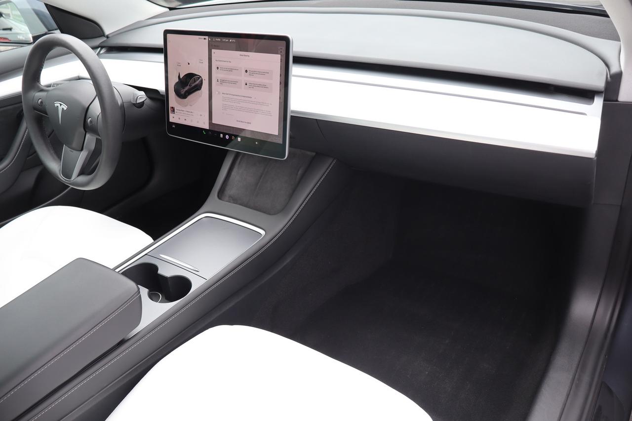 2023 Tesla Model 3 Standard Range Plus   No Accident   White Interior Photo