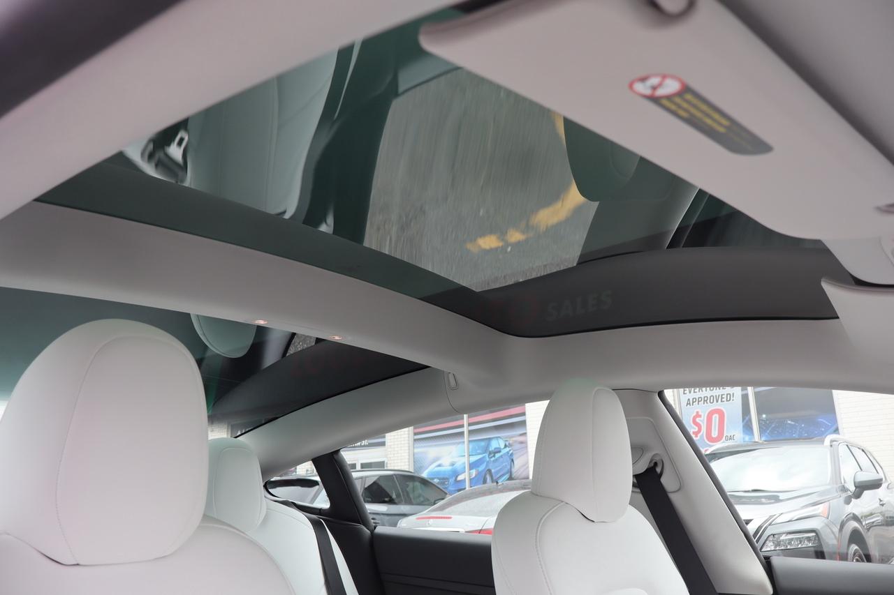 2023 Tesla Model 3 Standard Range Plus   No Accident   White Interior Photo