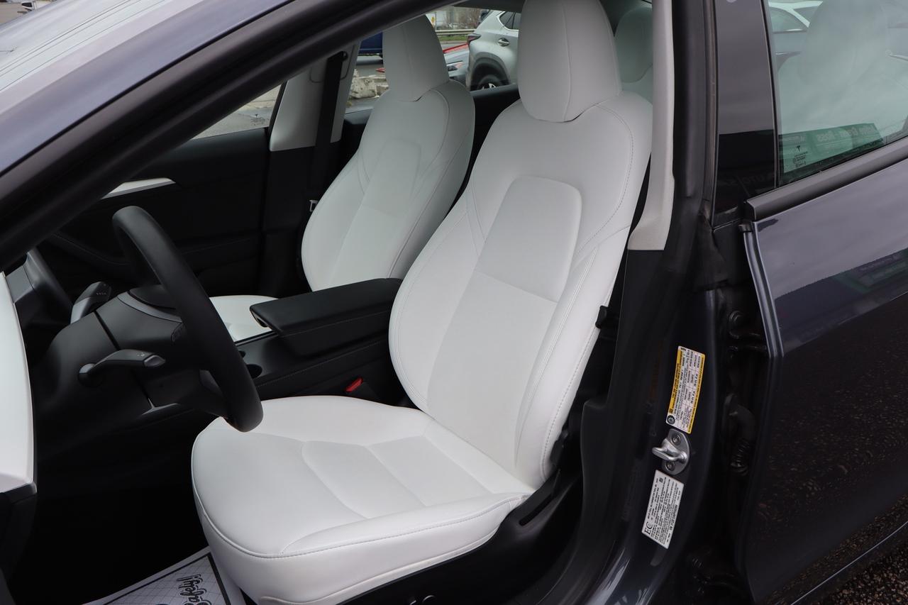 2023 Tesla Model 3 Standard Range Plus   No Accident   White Interior Photo