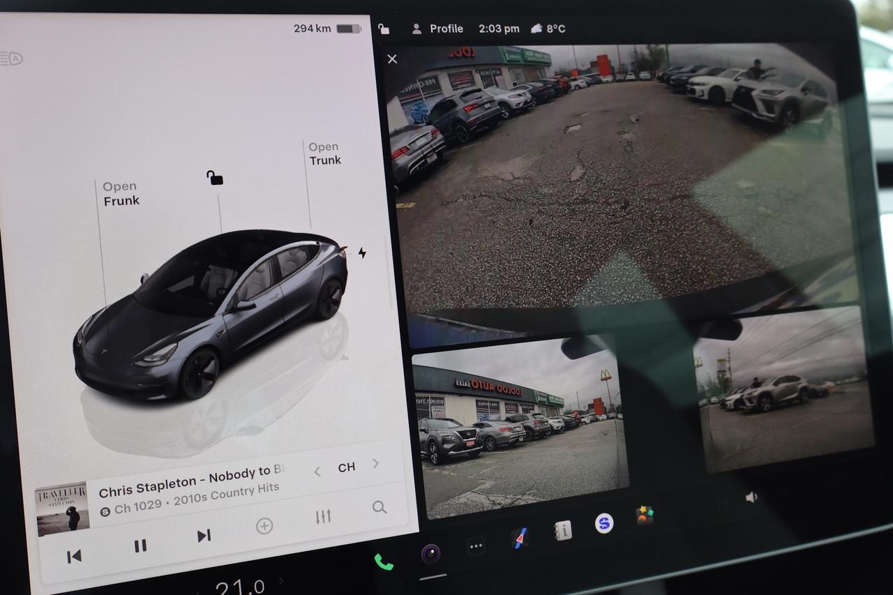 2023 Tesla Model 3 Standard Range Plus   No Accident   White Interior Photo