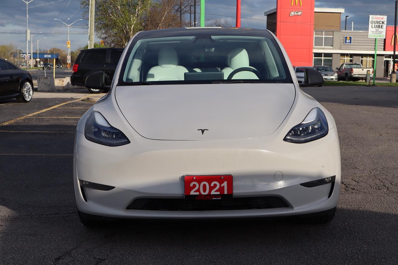 2021 Tesla Model Y Performance   Dual Motor   No Accident   White Int Photo