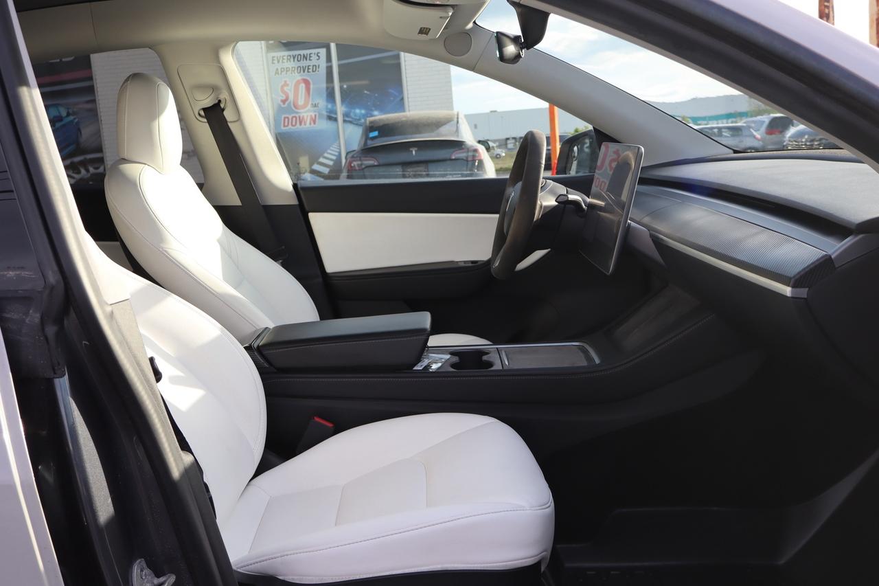 2021 Tesla Model Y Performance   Dual Motor   No Accident   White Int Photo